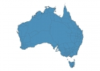 Road map of Australia thumbnail