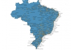 Map of Brazil With Cities thumbnail
