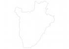 Blank map of Burundi thumbnail