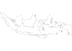 Blank map of Indonesia thumbnail