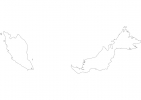 Blank map of Malaysia thumbnail