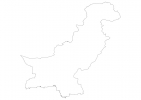 Blank map of Pakistan thumbnail