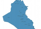 Map of Iraq With Cities thumbnail