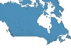 Road map of Canada thumbnail