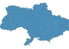 Road map of Ukraine thumbnail